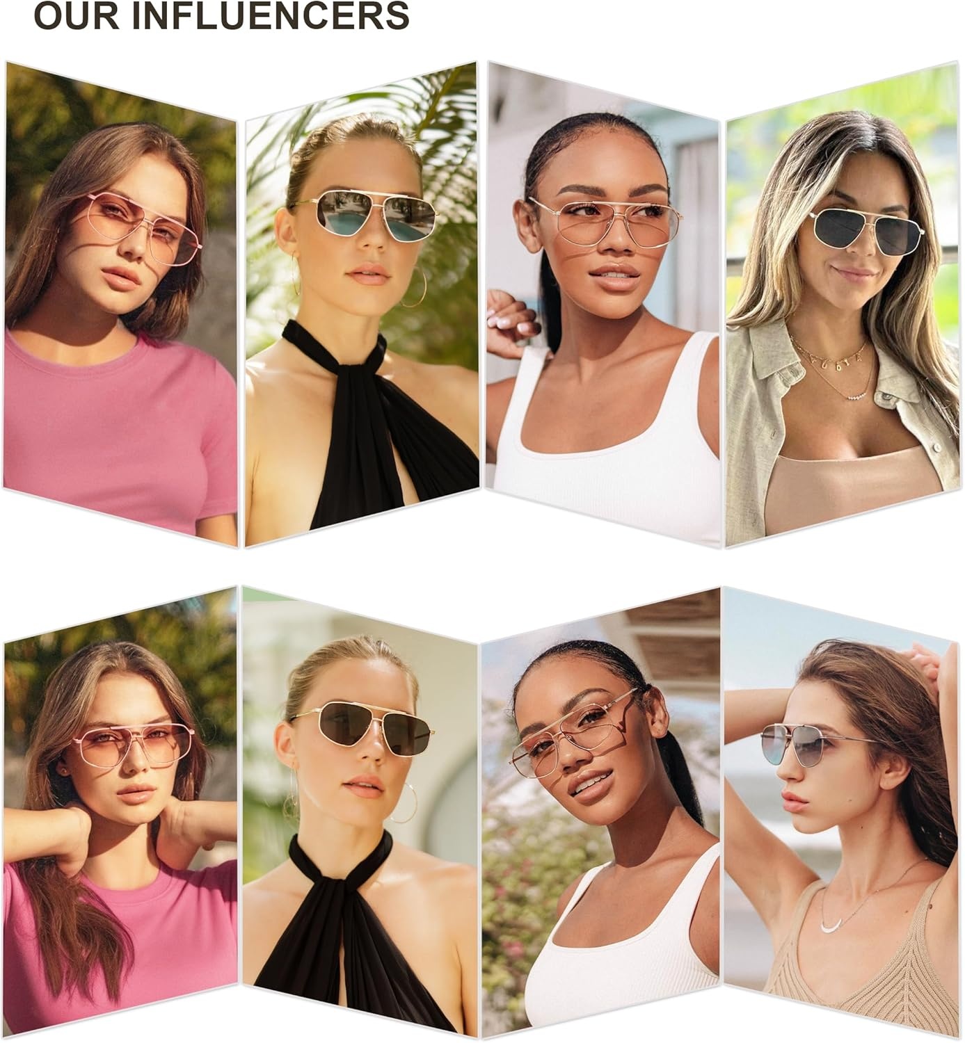 image:imageSOJOS Retro Hexagon Aviator Sunglasses for Women Men Trendy Vintage UV400 Protection Shades SJ1200TortoiseBrown