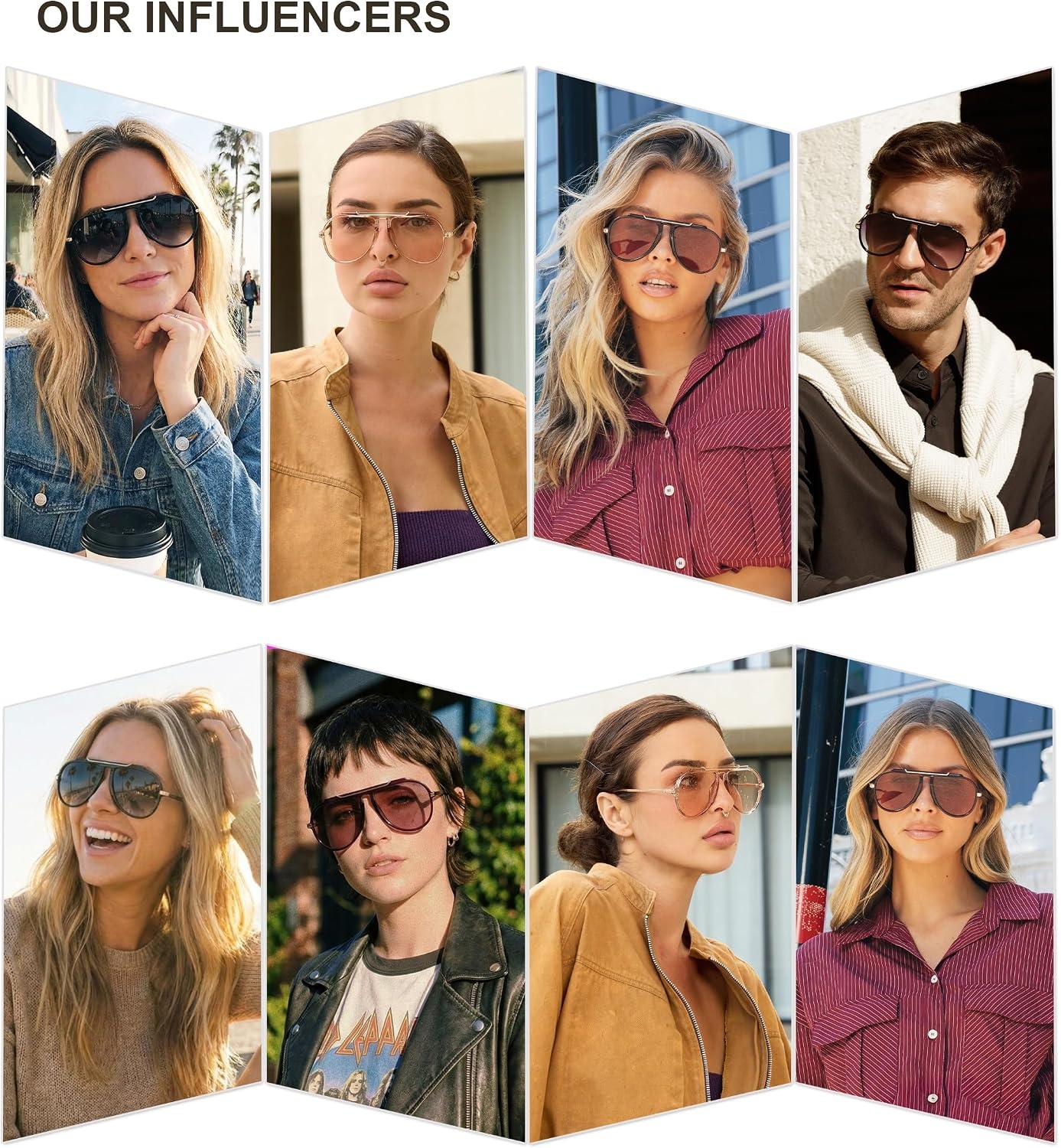 image:imageSOJOS Retro Oversized 70s 90s Aviator Sunglasses for Women Men Trendy Vintage Square Sun Glasses SJ2693Green Frame Green Grading Lens