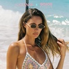 image:imageSOJOS Acetate Oval LimitedEdition Sunglasses Women Vintage Seashell amp Diamond Accents Elegant Sun Glasses LovelaceGoldGradient Red