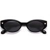 image:imageSOJOS Acetate Polarized Cat Eye Sunglasses for Women Lightweight Retro Vintage Sun Glasses UV400 Protection Chic EnchantedBlackGrey