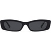 image:imageSOJOS Acetate Polarized Rectangle Sunglasses for Women Retro 90s Trendy Sun Glasses PiperBlackGrey