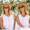 image:imageSOJOS Acetate Polarized Rectangle Sunglasses for Women Retro 90s Trendy Sun Glasses PiperBlackGrey