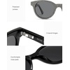 image:imageSOJOS Acetate Polarized Retro Round Sunglasses for Men Women Classic UV400 Protection Sun Glasses OasisBlackGrey