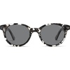 image:imageSOJOS Acetate Polarized Retro Round Sunglasses for Men Women Classic UV400 Protection Sun Glasses OasisTransparent BlackGrey