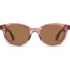 image:imageSOJOS Acetate Polarized Retro Round Sunglasses for Men Women Classic UV400 Protection Sun Glasses OasisTransparent BrownBrown