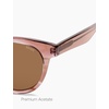 image:imageSOJOS Acetate Polarized Retro Round Sunglasses for Men Women Classic UV400 Protection Sun Glasses OasisTransparent BrownBrown
