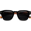 image:imageSOJOS Acetate Polarized Sunglasses for Women Classic Square Retro UV400 Sun GlassesBlackGrey