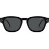 image:imageSOJOS Acetate Polarized Sunglasses for Women Classic Square Retro UV400 Sun GlassesBlackGrey