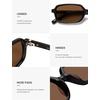 image:imageSOJOS Acetate Polarized Sunglasses for Women Retro 90s Small Trendy Sun Glasses LaneBlackBraun