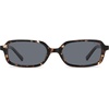 image:imageSOJOS Acetate Polarized Sunglasses for Women Retro 90s Small Trendy Sun Glasses LaneDarkbrownGrey
