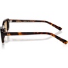 image:imageSOJOS Acetate Rectangle Polarized Sunglasses for Women Narrow Trendy 90s Retro Sunnies SunriseHoney Haze TortoiseshellYellow