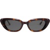 image:imageSOJOS Acetate Retro Cat Eye Sunglasses for Women Polarized Lenses Vintage Fashion Sun Glasses SJ3118TortosieGrey