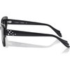 image:imageSOJOS Acetate Square Cat Eye LimitedEdition Sunglasses Women Polarized Sunglasses with Pearl Accents MELODYBlackGrey