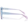 image:imageSOJOS Acetate Square Cat Eye LimitedEdition Sunglasses Women Polarized Sunglasses with Pearl Accents MELODYBluePurple