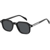 image:imageSOJOS Acetate Square Polarized Sunglasses Women Men Retro Handmade Rectangular Lightweight Sun glasses HarrisonBlackGrey