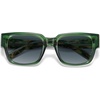 image:imageSOJOS Acetate Square Polarized Sunglasses for Women Men Handmade Trendy Lightweight Sunnies Rectangular Shades UV400 RowanGreenGarding Grey