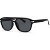 image:imageSOJOS Aviator Sunglasses Womens amp Men Square Polarized Lens UV400 Designer 90s Shades SJ2650BlackGrey