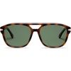 image:imageSOJOS Aviator Sunglasses Womens amp Men Square Polarized Lens UV400 Designer 90s Shades SJ2650TortoiseGreen Lens
