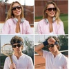 image:imageSOJOS Aviator Sunglasses Womens amp Men Square Polarized Lens UV400 Designer 90s Shades SJ2650TortoiseGreen Lens