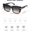 image:imageSOJOS Big Large Oversized Cat Eye Sunglasses for Women 70s Trendy Plus Size Designer Shades SJ2231Black  TortoiseGrey