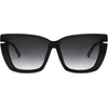 image:imageSOJOS Big Large Oversized Cat Eye Sunglasses for Women 70s Trendy Plus Size Designer Shades SJ2231BlackGrey