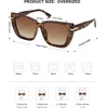 image:imageSOJOS Big Large Oversized Cat Eye Sunglasses for Women 70s Trendy Plus Size Designer Shades SJ2231Brown TortoiseBrown