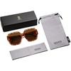 image:imageSOJOS Big Retro Square Polarized Sunglasses Womens Mens 70s 80s Vintage Oversized Sunnies SJ2359Brown TortoiseBrown