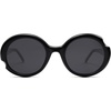 image:imageSOJOS Big Round Polarized Sunglasses Womens Mens Large Retro Vintage Trendy Shades SJ2362BlackGrey