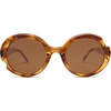 image:imageSOJOS Big Round Polarized Sunglasses Womens Mens Large Retro Vintage Trendy Shades SJ2362Brown TortoiseBrown