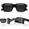 image:imageSOJOS Big Trendy Square Polarized Sunglasses Womens Mens Retro Large Chunky Oversized Rectangle Shades SJ2345BlackGrey