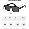 image:imageSOJOS Big Trendy Square Polarized Sunglasses Womens Mens Retro Large Chunky Oversized Rectangle Shades SJ2345BlackGrey
