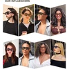 image:imageSOJOS Big Trendy Square Polarized Sunglasses Womens Mens Retro Large Chunky Oversized Rectangle Shades SJ2345Brown TortoiseGrey