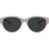 image:imageSOJOS Cat Eye Polarized Fit Over Glasses Sunglasses for Women Trendy Cateye Wrap Around Shades for Women SJ2658Dark BeigeGrey