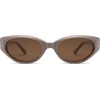 image:imageSOJOS Cat Eye Polarized Sunglasses for Women Small Face 90s Vintage UV Protection Sunnies SJ2344