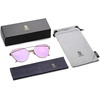 image:imageSOJOS Cat Eye Sunglasses for Women Fashion Designer Style Mirrored Lenses SJ1001GoldPurple