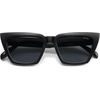 image:imageSOJOS CatEye Sunglasses Recycled Fishing Net Frame EcoFriendly UV400 Polarized LensesAtlantic OceanBlack