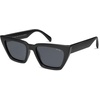 image:imageSOJOS CatEye Sunglasses Recycled Fishing Net Frame EcoFriendly UV400 Polarized LensesAtlantic OceanBlack