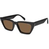 image:imageSOJOS CatEye Sunglasses Recycled Fishing Net Frame EcoFriendly UV400 Polarized LensesAtlantic OceanBrown
