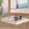image:imageSOJOS Cateye Sunglasses for Women Fashion Mirrored Lens Metal Frame SJ1086Metallic