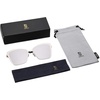 image:imageSOJOS Cateye Sunglasses for Women Fashion Mirrored Lens Metal Frame SJ1086Silver