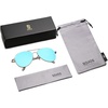 image:imageSOJOS Classic Aviator Sunglasses for Women Men Metal Frame Spring Hinges SJ1030Blue