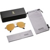 image:imageSOJOS Classic Aviator Sunglasses for Women Men Metal Frame Spring Hinges SJ1030Brown