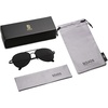 image:imageSOJOS Classic Aviator Sunglasses for Women Men Metal Frame Spring Hinges SJ1030Matte BlackGrey
