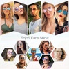 image:imageSOJOS Classic Aviator Sunglasses for Women Men Metal Frame Spring Hinges SJ1030Matte BlackGrey