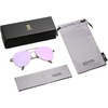 image:imageSOJOS Classic Aviator Sunglasses for Women Men Metal Frame Spring Hinges SJ1030Purple