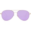 image:imageSOJOS Classic Aviator Sunglasses for Women Men Metal Frame Spring Hinges SJ1030Purple