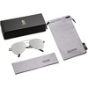 image:imageSOJOS Classic Aviator Sunglasses for Women Men Metal Frame Spring Hinges SJ1030Silver