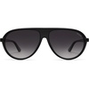 image:imageSOJOS Classic Polarized Aviator Sunglasses Womens Mens Retro 80s 90s UV Protection Wrap Around Aviators SJ2704Blackgrey