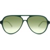 image:imageSOJOS Classic Polarized Aviator Sunglasses for Women Men Retro Trendy Aviators Shades SJ2201GreenGradient Green
