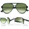 image:imageSOJOS Classic Polarized Aviator Sunglasses for Women Men Retro Trendy Aviators Shades SJ2201GreenGradient Green